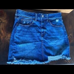 American‎ Eagle Jean Skirt Stretch Size 6